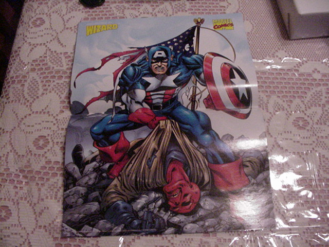 Captain America by George Perez Red Skull
