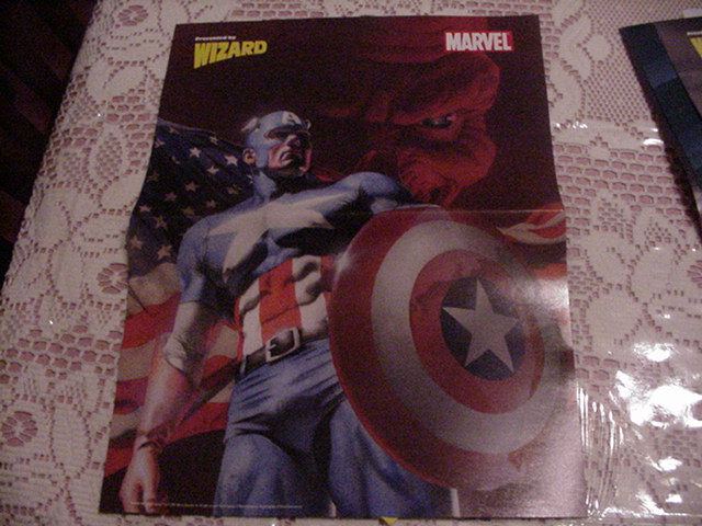 Captain America Red Skull Poster by Migliari