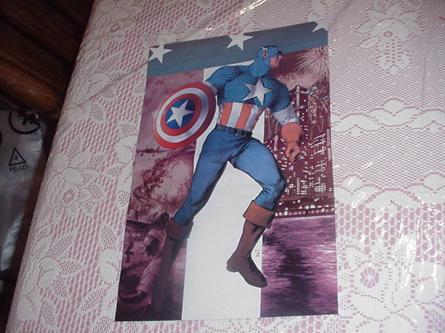 Captain America Poster by Gene Ha Top Ten