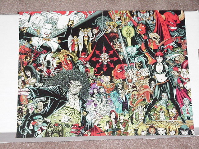 Chaos Universe Mini Poster Justiniano Purgatory