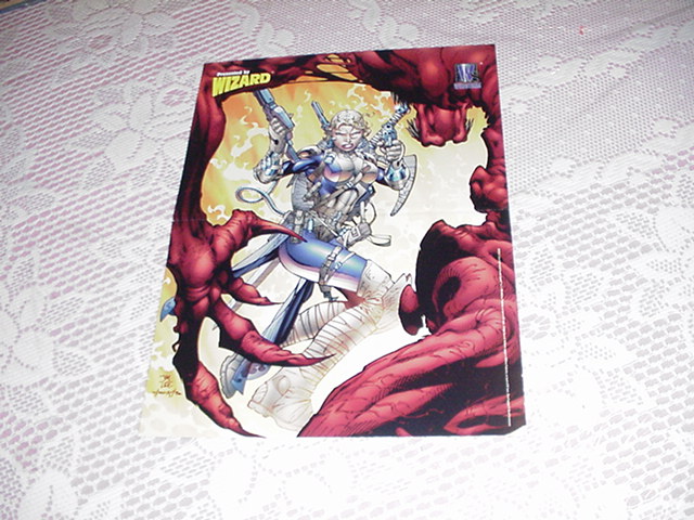 Christy Blaze Poster by Jim Lee Divine Right