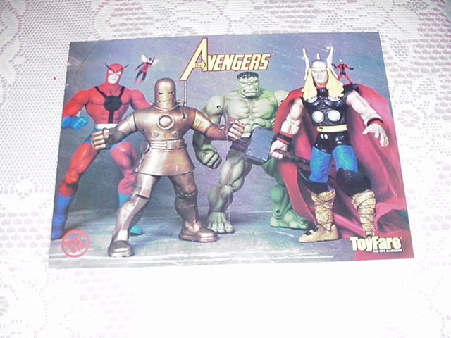 Classic Avengers Poster Mavel Iron Man Thor