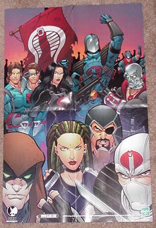 Cobra Poster Tim Seeley G.I. Joe Cobra Commander