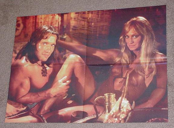 Conan Barbarian Movie Poster Sandahl Bergman