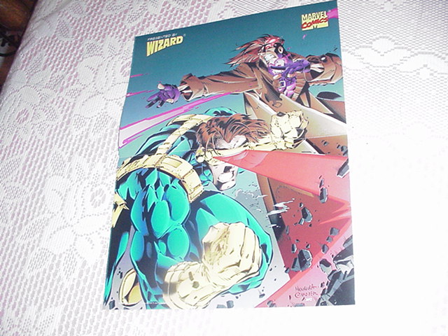 Gambit & Cyclops Poster Joe Madureira