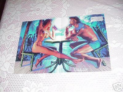 Cyclops & Jean Grey Swimsuit Poster NEW X-men