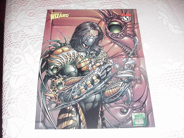 Darkness 98 Poster by Marc Silvestri X-Men