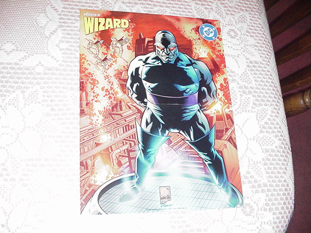 Darkseid Poster by Joe Quesada?!? Marvel DC