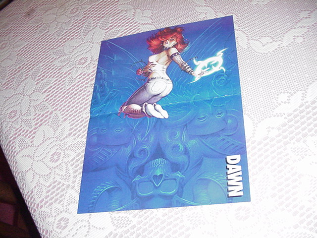 Dawn Blue Poster Joseph M Linsner NEW