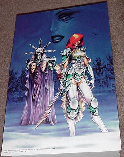 Dawn Bring Me The Head Brian Clapp Poster Linsner
