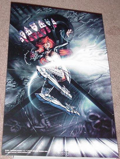 Dawn Dancing Masks Poster Joseph Michael Linsner