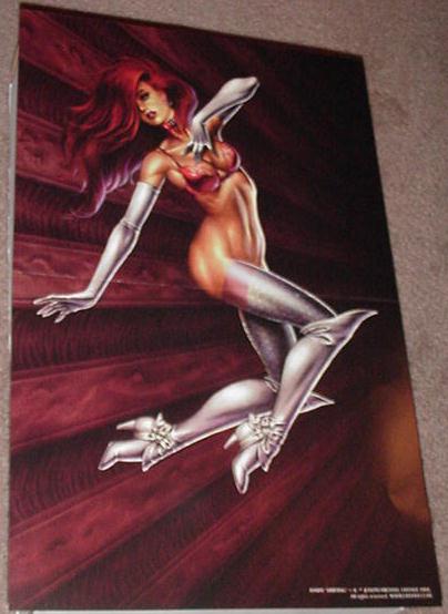 Dawn Drifting Poster Joseph Michael Linsner