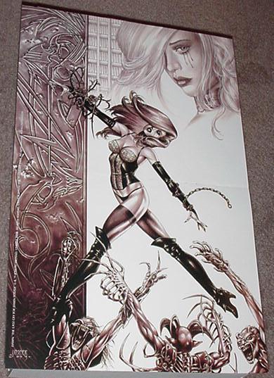 Dawn Last Cry Poster Joseph Michael Linsner