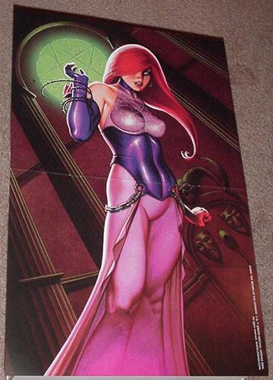 Dawn Return of Goddess Poster Joe Michael Linsner