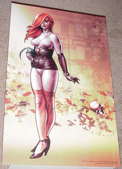 Dawn Tall Leaves Poster Joseph Michael Linsner