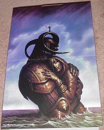 Dawn Three Tiers Poster Joseph Michael Linsner