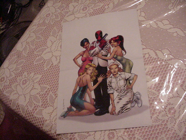 Deadpool 007 Poster by Kevin Nowlan