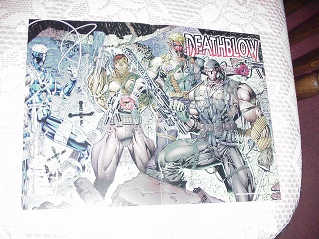 Deathblow Poster Jim Lee Batman