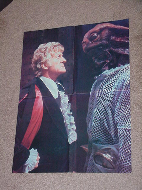 Doctor Who Poster Gallifreyan + Sea Devil Dr Movie