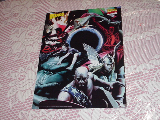 Earth X Poster 2 Alex Ross Thor Cap Spider-Girl