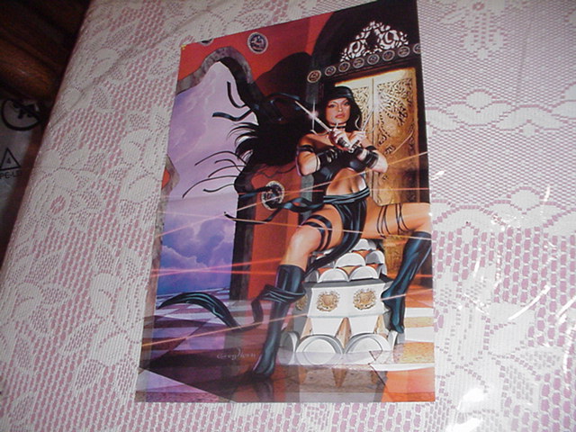 Elektra Poster by Greg Horn Marvel Knights