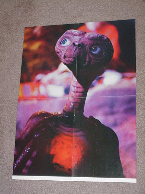 E.T. Movie Poster Steven Spielberg ET Phone Home!