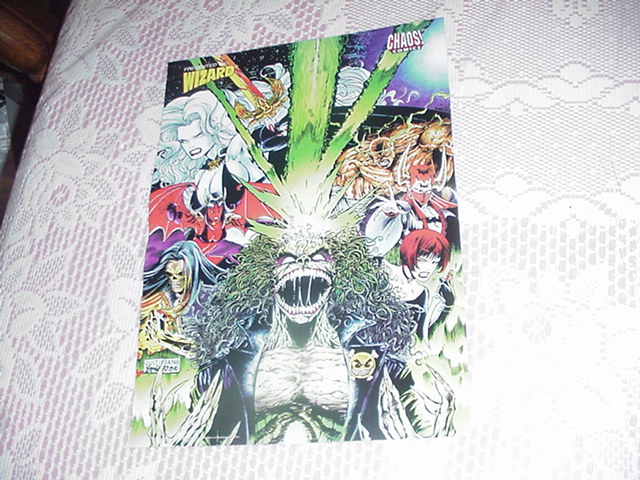 Evil Ernie Poster Justiniano Chaos Comics