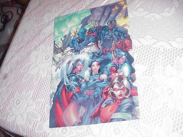 Extreme X-Men Poster Salvador Larroca Gambit Rogue