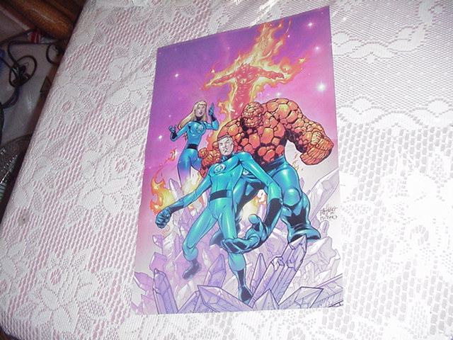 Fantastic Four Poster by Alan Davis