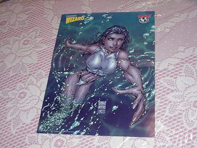 Fathom Poster Michael Turner Aspen Superman Batman