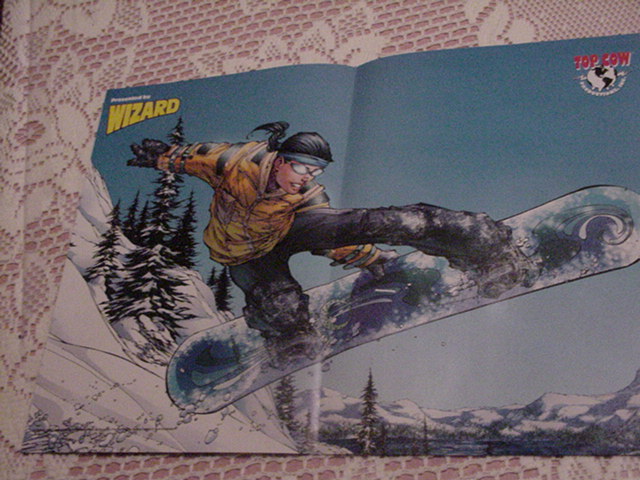 Fathom Poster by Michael Turner Snowboarding