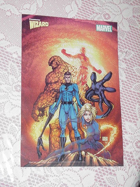 Fantastic Four Poster Michael Turner Fathom