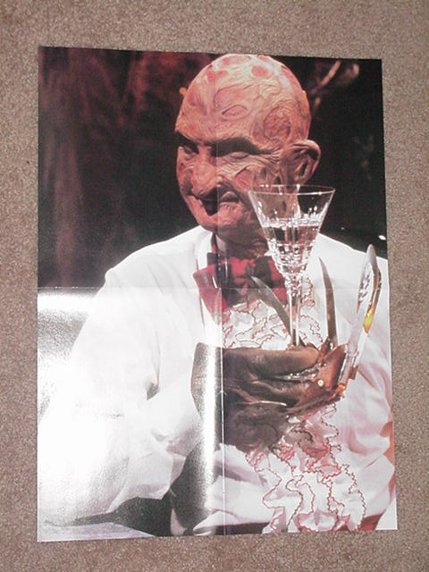 Freddy Krueger How Sweet Fresh Meat Poster