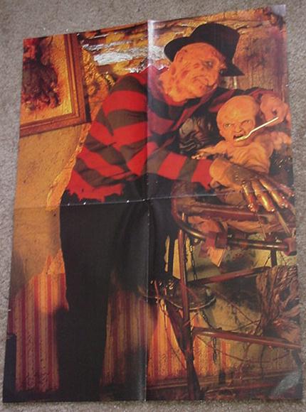 Freddy Krueger Elm Street Kid Poster Nightmare on