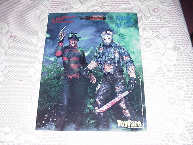 Freddy & Jason Poster Movie Maniacs