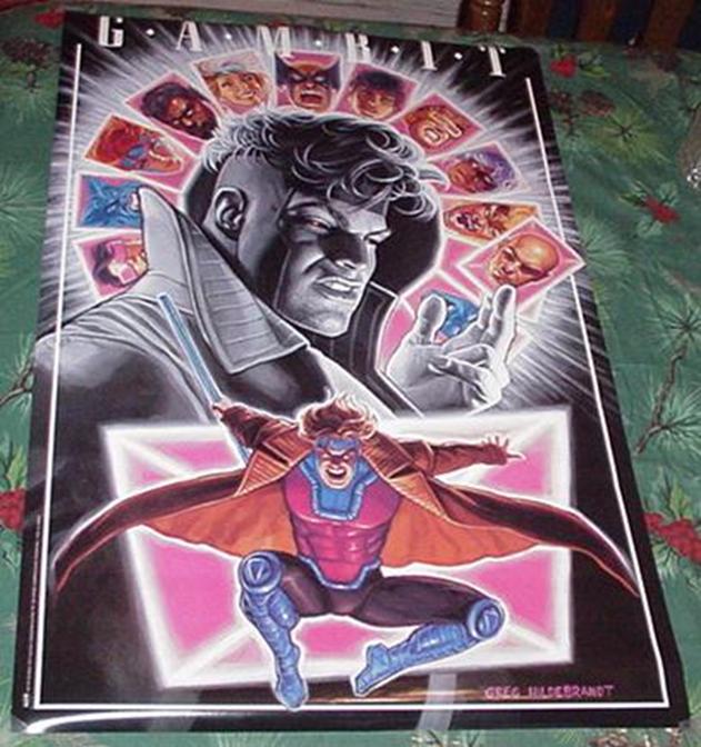 Gambit POSTER 3 Rogue 193 X-Men Hildebrandt