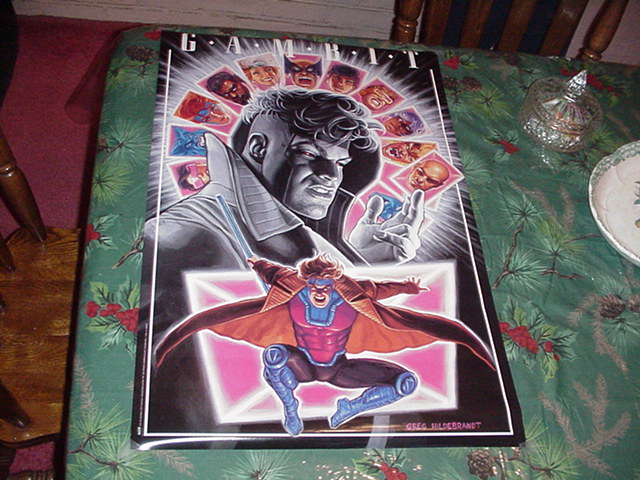 Gambit POSTER 3 Rogue 193 X-Men Hildebrandt