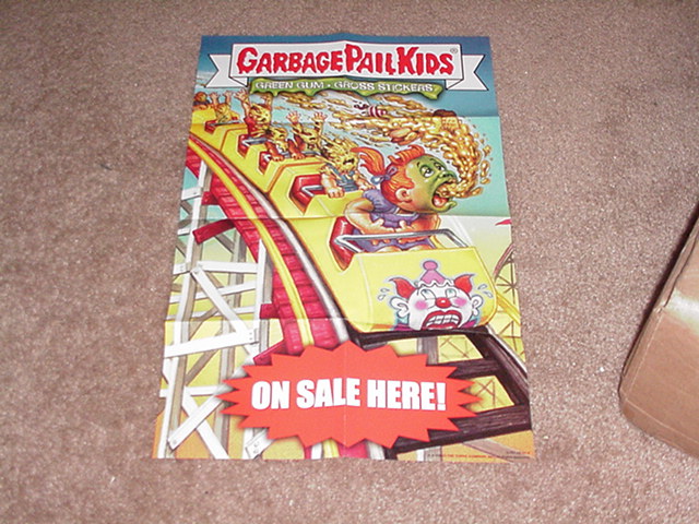 Garbage Pail Kids Poster Classic! 80's