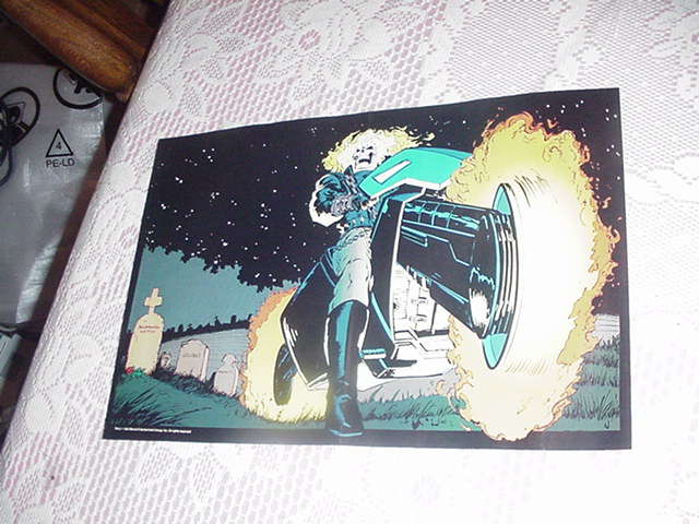 Ghost Rider Graveyard Poster