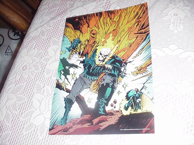 Ghost Rider Hell Poster Saltares Johnny Blaze