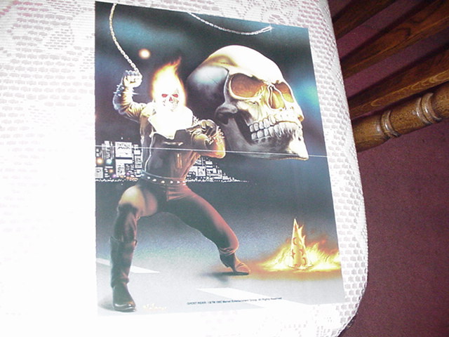 Ghost Rider Poster by Nelson