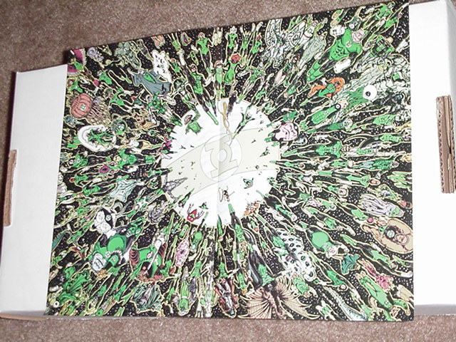Green Lantern Corps Mini Poster Phil Jimenez