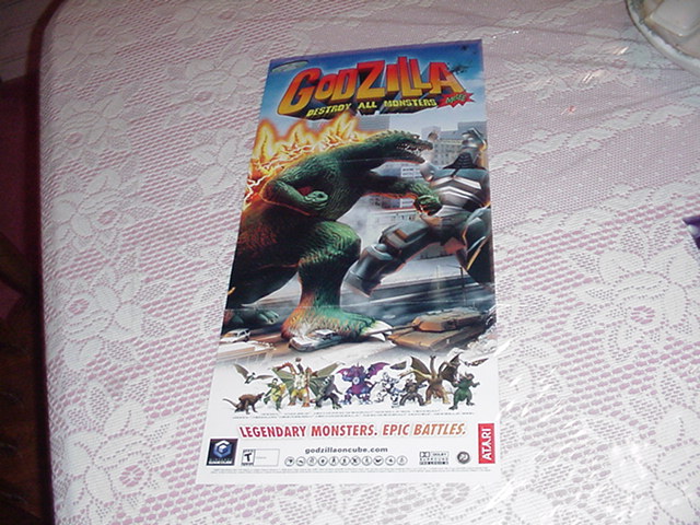 Godzilla Destroy All Monsters Poster