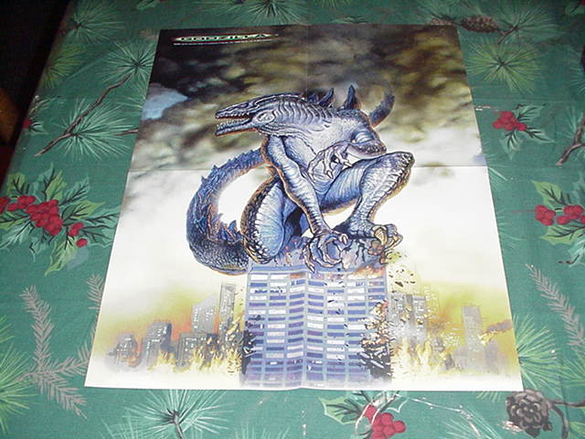 Godzilla Poster King Of Monsters NM