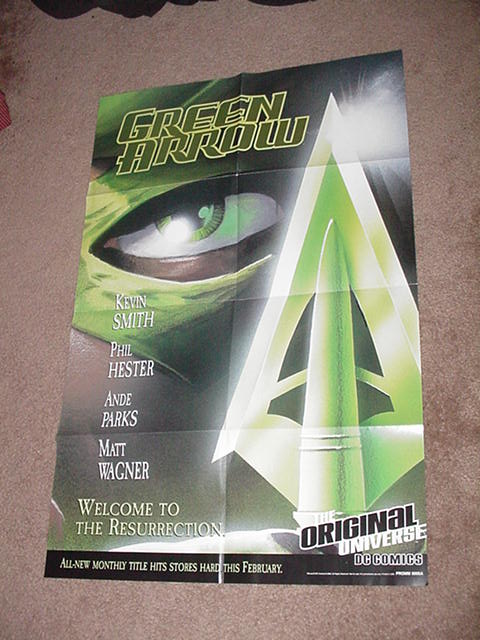 Green Arrow Poster Matt Wagner Kevin Smith Promo