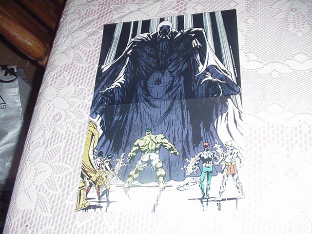 Incredible Hulk VS Agamemnon Poster