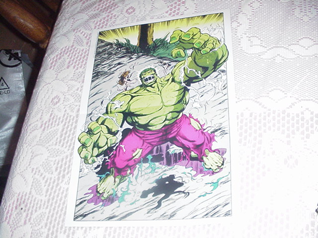 Incredible Hulk Rage Poster