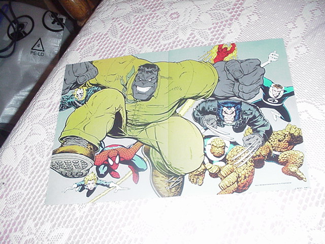 Fantastic Eight Poster Hulk Spider-Man Wolvie