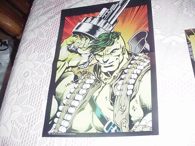 Incredible Hulk w Gun? Poster Dale Keown