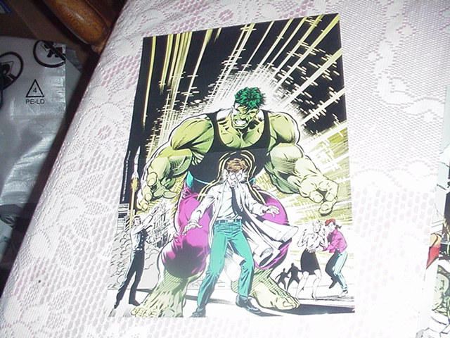 Incredible Hulk Transformation Poster